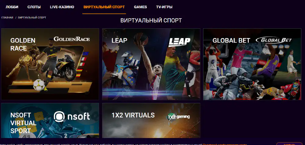 JV Spin virtual sport